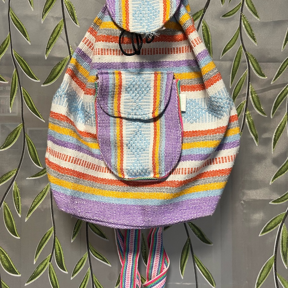Multicolor Sarape Backpack